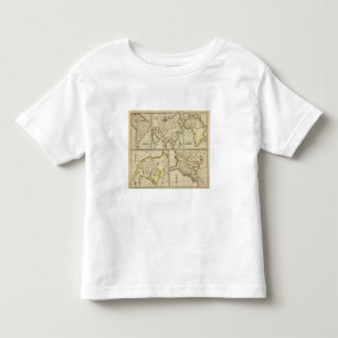 Skissera Asien, S Amerika, etc. Tee