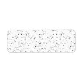 skissera design fyrtionio returadress etikett