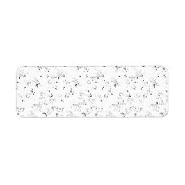 skissera design fyrtionio returadress etikett