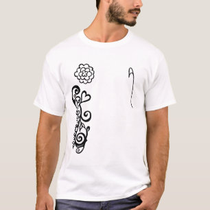 Skissera endast t shirt
