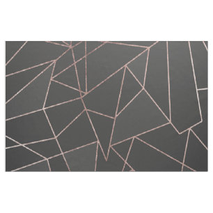 Skisserar rosa guld- geometriska för chic på sva tyg