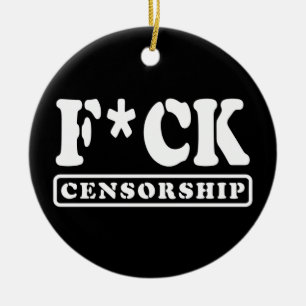 SKIT CENSUR JULGRANSPRYDNAD KERAMIK