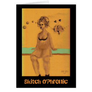 Skitch O'Phrenic Hälsningskort