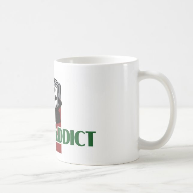 Skitknarkare mugg för vit (Höger)