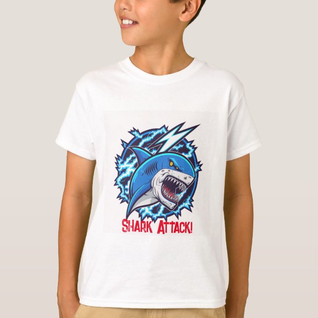 Skitstöt på bomull T-Shirt | BARN (Framsida)