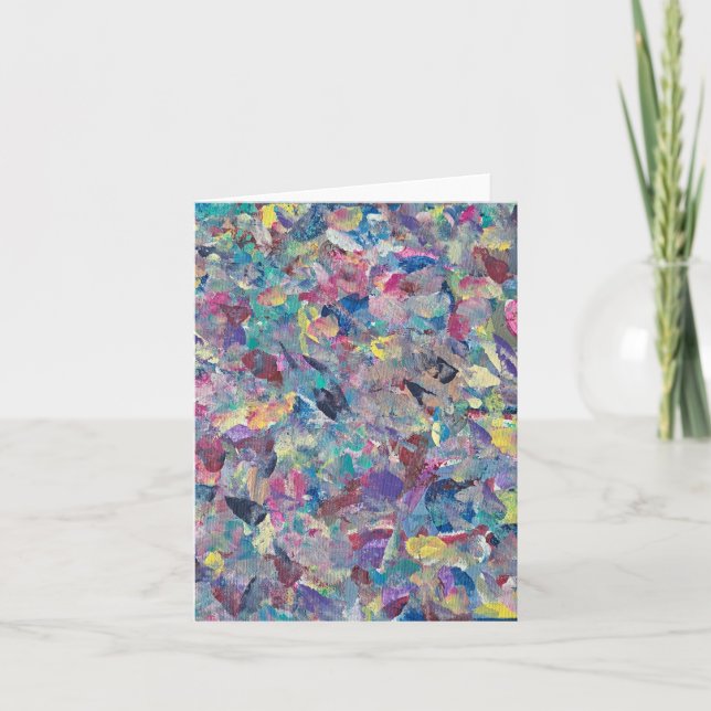 Skittanteckningskort Tack Kort (Framsida)