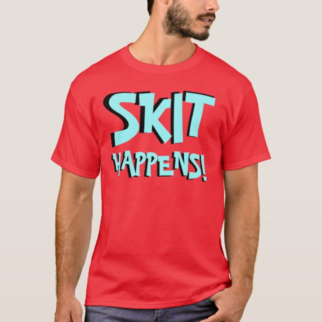 Skittin över Amerika "SKIT HÄNDER" skjortan! Tee Shirt (Framsida)