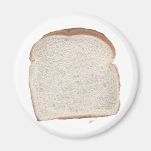 Skiva av bröd magnet
