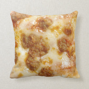 Skiva av Pizza Kudde