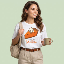 Skiva av tacksamhet pumpapaj t shirt