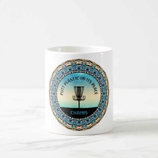 Skiva Golf Basket Kaffemugg (Center)