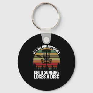 Skiva golf hela Roligten och spel tills någon förl Nyckelring