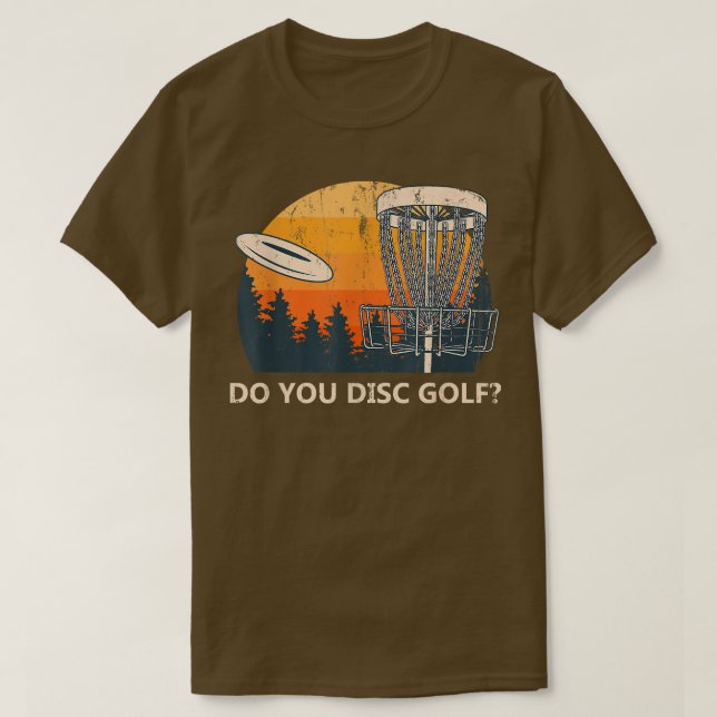Skiva golf Sports Älskare Friends Sport Player T Shirt (Design framsida)