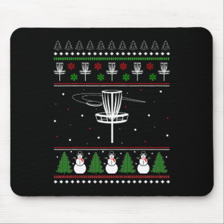 Skiva Golf Ugly jul Sweater Pajama-gåvor till Musmatta