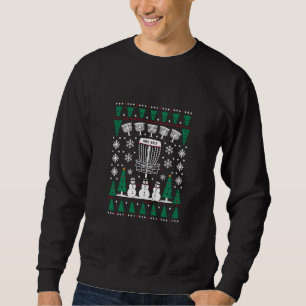 Skiva Golf Ugly jul Sweater Pajama Gifts Lång Ärmad Tröja