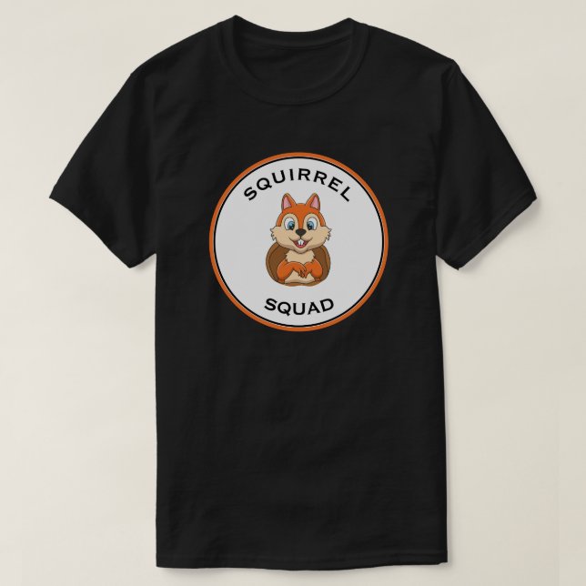 Skiva med fyrkantiga cirklar t shirt (Design framsida)