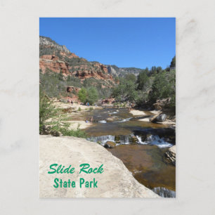 Skiva Sten State Park-vykort Vykort