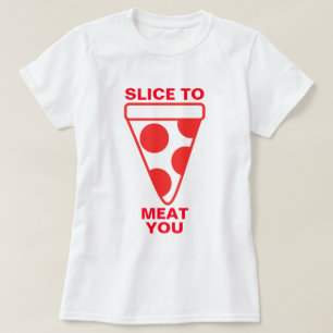 Skiva till kött dig t shirt