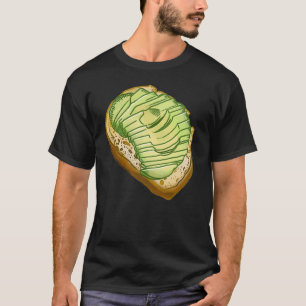 Skivad avokado på toast t shirt