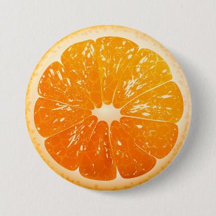 Skivad orange knapp