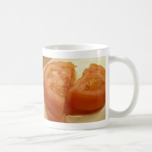 Skivad tomat kaffemugg