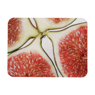 Skivade figs, närbild magnet