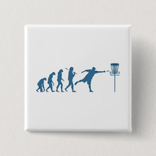 Skivans Golf Evolution - Roligt Gift for Disk Golf Knapp