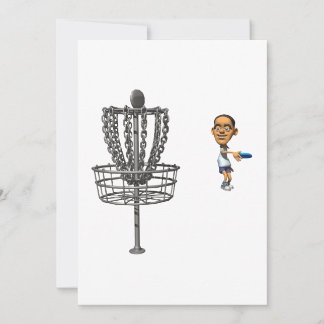 Skivgolf Inbjudningar (Framsida)