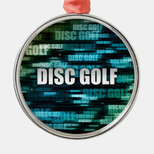 Skivgolf Julgransprydnad Metall