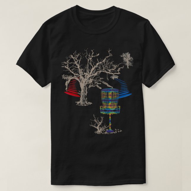 Skivgolf ur Skogen Frisbee Golf Classic TS T Shirt (Design framsida)