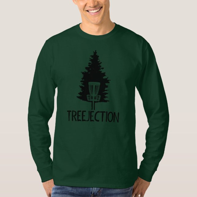 Skivgolfprojektion  t shirt (Framsida)