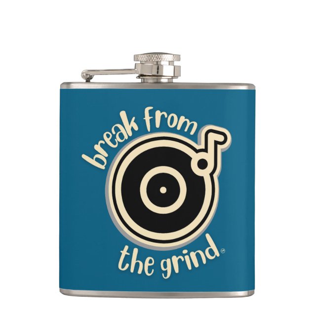 Skivinspelning Flask Fickplunta (Framsidan)