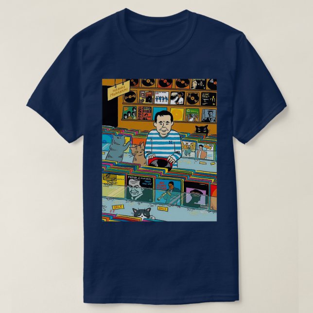 skivköp t shirt (Design framsida)