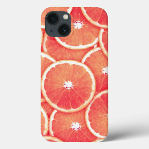 Skivor av rosa grapefrukt