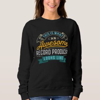 Skivproducent Fantastiskt Jobb Yrke T Shirt