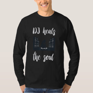 Skivspelar-DJ botar själen Dansmusik Techno DJ T Shirt