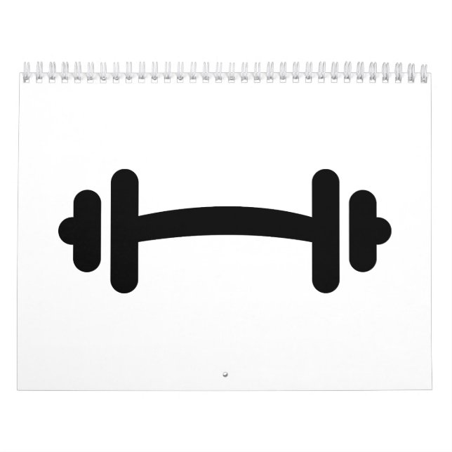 Skivstånghantelutbildning Kalender (Omslag)