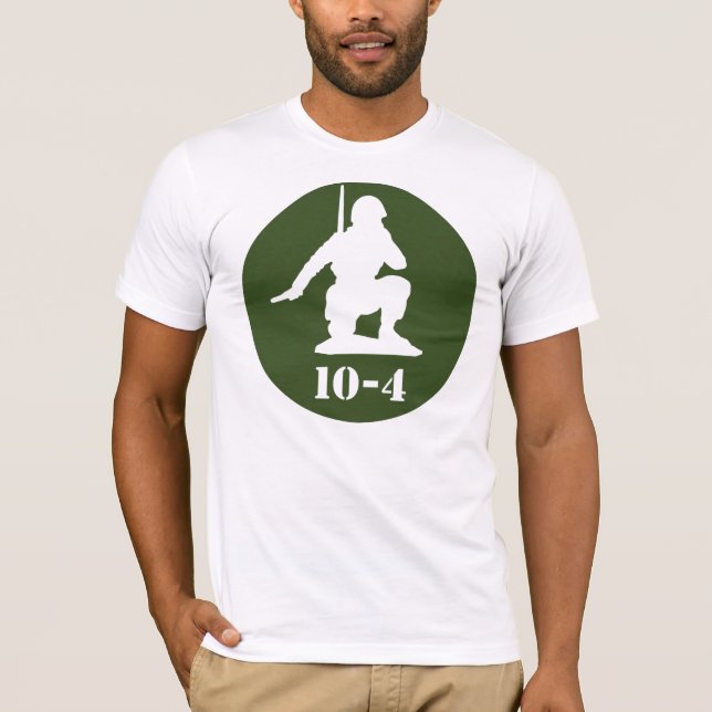 Skjorta 10-4 t-shirt (Framsida)