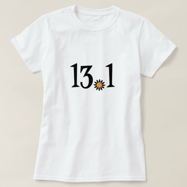 skjorta 13,1 tee shirt (Design framsida)