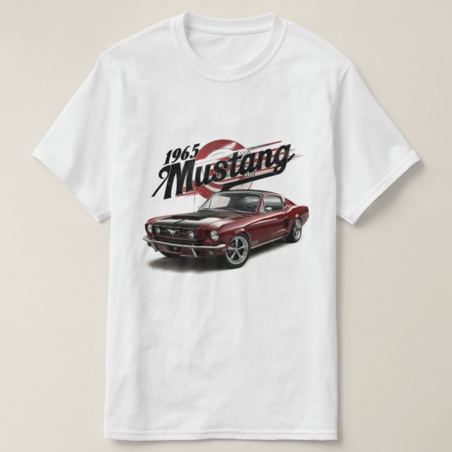 skjorta 1965 mustang t shirt (Design framsida)