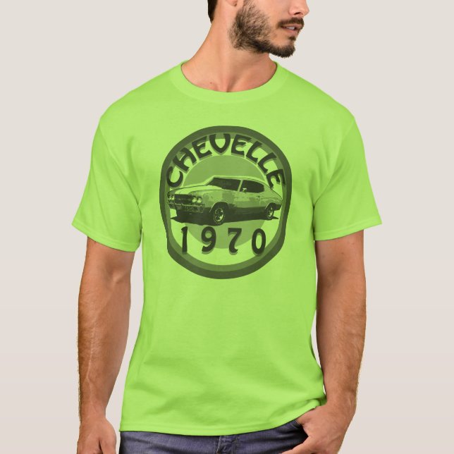 Skjorta 1970 för Chevelle muskelbil Tee (Framsida)