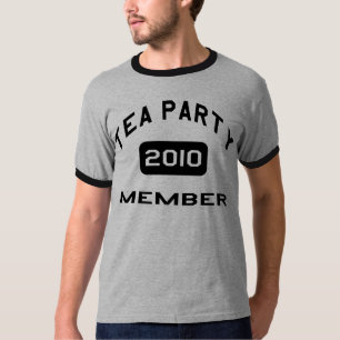 Skjorta 2010 för Teapartymedlem T Shirt