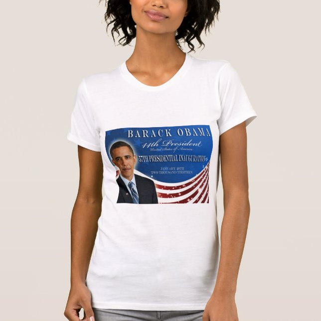 Skjorta 2013 för Barack Obama Tröja (Framsida)