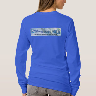 Skjorta 2015 för långärmadnedgångkonferens t-shirt