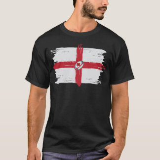 Skjorta 2018 för vallmo för England Rugbyliga T Shirt