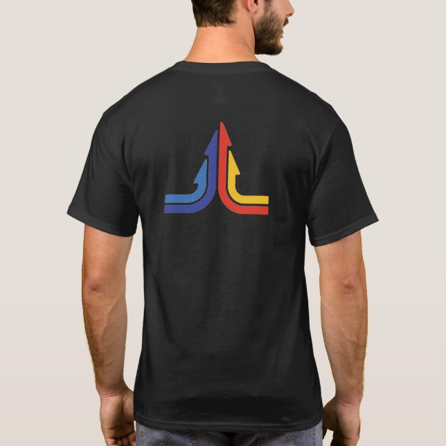 Skjorta 2019 för logotyp för t shirt (Baksida)