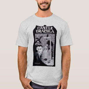Skjorta 2 för slottDracula Tribute Tee Shirt