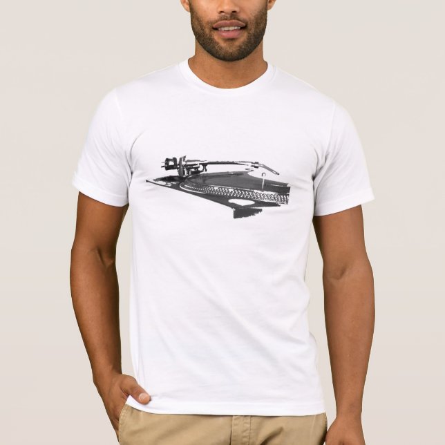 Skjorta 2 för Turntable t Tee Shirt (Framsida)