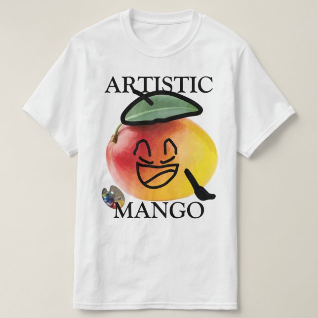 Skjorta av mango tee shirt (Design framsida)