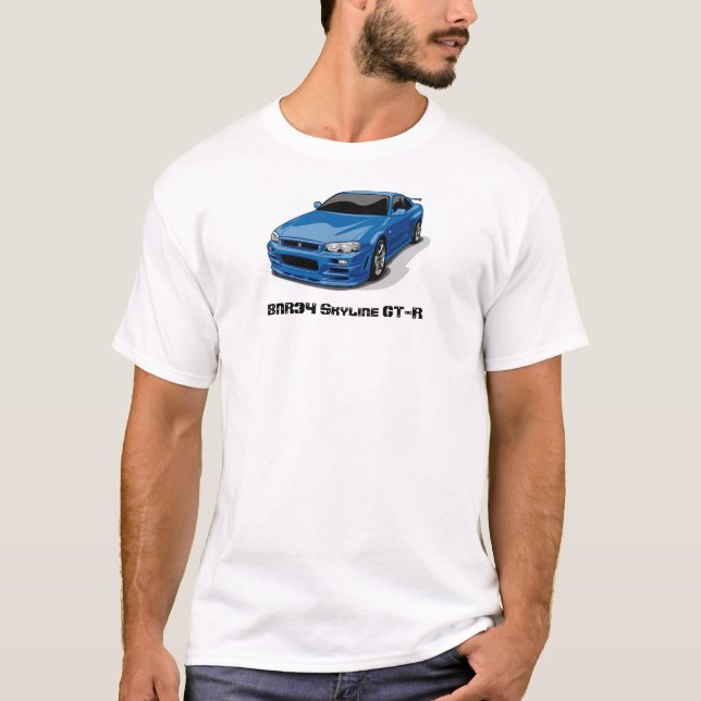 Skjorta BNR34 T-shirt (Framsida)